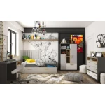 Srednja knjižna omara SIVKO . Srednja knjižna omara SIVKO je eleganten kos pohištva, ki popestri vaš prostor. Njen poseben dizajn vas bo navdušil, saj