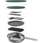 STANLEY THE ALL-IN-ONE FRY PAN SET, PONEV/SET ZA KUHANJE, STAINLESS STEEL SIVA - slika 2