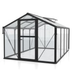 STEKLEN RASTLINJAK VITAVIA DEIMOS 11200 ESG/HKP10MM ČRNA