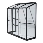 STEKLEN RASTLINJAK VITAVIA IDA 1300 ESG3MM ČRNA 182X193X69