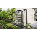 STEKLEN RASTLINJAK VITAVIA IDA 1300 ESG3MM ČRNA 182X193X69 - slika 8