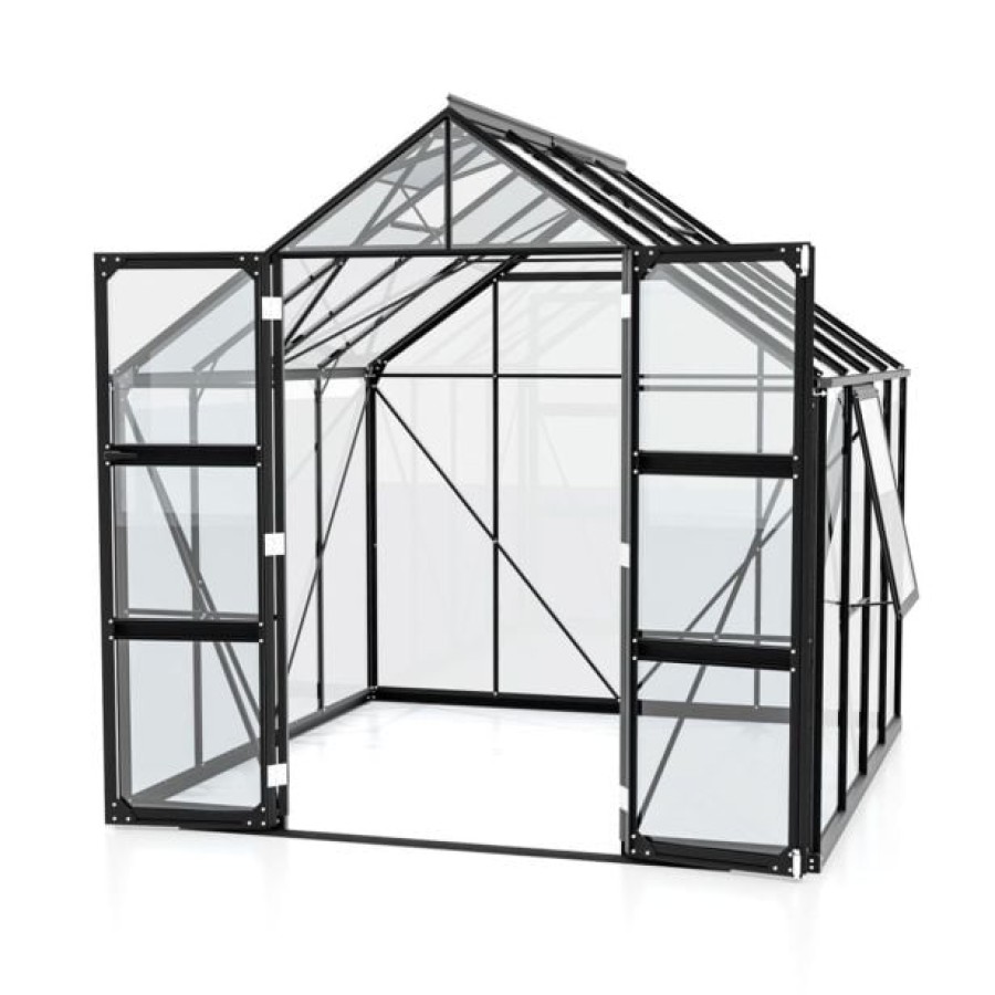 STEKLEN RASTLINJAK VITAVIA OLYMP 6700 ESG 3 MM ČRNA 254X258X254