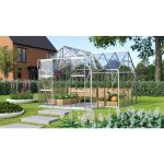 STEKLEN RASTLINJAK VITAVIA ORANŽERIJA SIRIUS ESG 3MM ALU 3.8X3.8M - slika 9