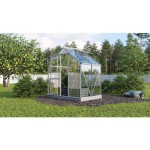 STEKLEN RASTLINJAK VITAVIA PLANET 2500 ESG 3MM, 1,95X1,31M ALU - RASTLINJAK+ OKVIR ZA TEMELJ - slika 5
