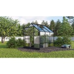 STEKLEN RASTLINJAK VITAVIA PLANET 3800 ESG 3MM, 1,95X1,95M ČRNA- RASTLINJAK+ OKVIR ZA TEMELJ - slika 5