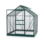 STEKLEN RASTLINJAK VITAVIA PLANET 3800 ESG 3MM, 1,95X1,95M SMARAGDNA -RASTLINJAK+OKVIR ZA TEMELJ