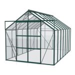 STEKLEN RASTLINJAK VITAVIA URAN 11500 ESG 3 MM SMARAGDNA 246X257X445