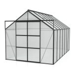 STEKLEN RASTLINJAK VITAVIA URAN 11500 HKP4MM ČRNA 246X257X445