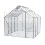 STEKLEN RASTLINJAK VITAVIA URAN 6700 ESG 3 MM ALUMINIJ 246X257X258