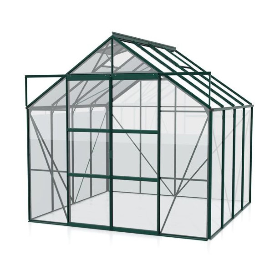 STEKLEN RASTLINJAK VITAVIA URAN 6700 ESG 3 MM SMARAGDNA 246X257X258