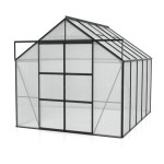 STEKLEN RASTLINJAK VITAVIA URAN 8300 4MM ČRNA 246X257X321