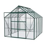 STEKLEN RASTLINJAK VITAVIA URAN 8300 ESG 3 MM SMARAGDNA 246X257X321