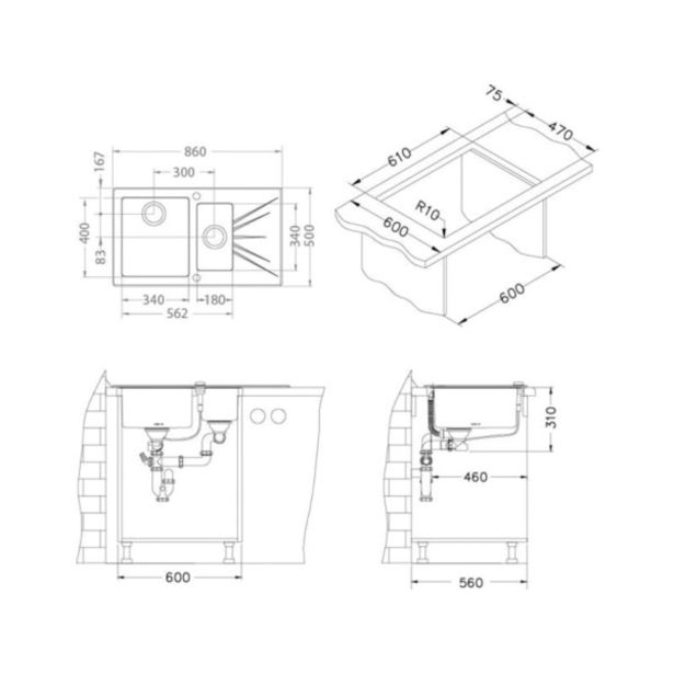 stekleno-pomivalno-korito-alveus-karat-20-crna-860x500-mm-desni-2991847-1 STEKLENO POMIVALNO KORITO ALVEUS KARAT 20, ČRNA 860X500 MM DESNI - slika 2