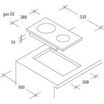 STEKLOKERAMIČNA PLOŠČA CANDY CDH 30 - slika 7