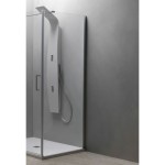 STENA KOLPA SAN TSV 90/K ATLAS SILVER BRILL PROF. PROZ. STEKLO - slika 4