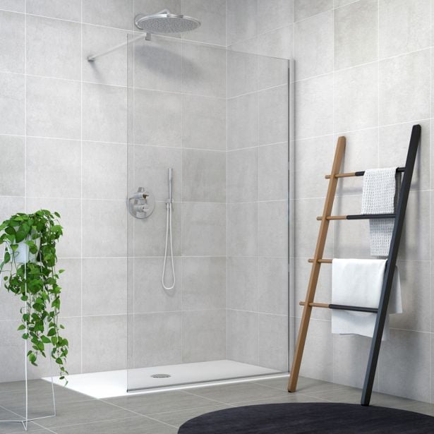 STENA SAMOSTOJEČA AQUAESTIL ZENITH WALL 110 H=200 SILVER PR. PROZORNO ST. STENA SAMOSTOJEČA AQUAESTIL ZENITH WALL 110 H=200 SILVER PR. PROZORNO ST.