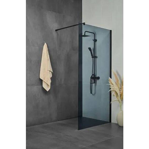 STENA SAMOSTOJEČA FEROTEHNA VETRO BLACK TRS90 ČRNI PROFILI/ZATEMNJENO STEKLO STENA SAMOSTOJEČA FEROTEHNA VETRO BLACK TRS90 ČRNI PROFILI/ZATEMNJENO STEKLO