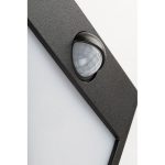 STENSKA VRTNA SVETILKA RABALUX BALIMO SENZOR ČRNA 12W - slika 12