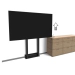 STENSKI NOSILEC ZA ZASLON NEOMOUNTS MOTORIZIRANI STENSKI NOSILEC 37-100", 110KG, WL55-875BL1 - slika 8
