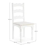 Stol COLETTE . Stol COLETTE, je eleganten stol, ki popestri vaš prostor. Primeren je tako za jedilnice, kmečke turizme ali opremo gostinskih lokalov. Narejen