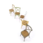 Stol CROSS - natur siva - slika 9