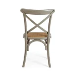 Stol CROSS - siva, je eleganten stol, ki popestri vaš prostor ali okolico. Primeren je tako za jedilnice, kmečke turizme ali opremo gostinskih lokalov.