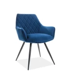 Stol DAMJAN . Moderen stol DAMJAN je zelo kvalitetno narejen, s svojim izgledom bo popestril vsako jedilnico. Stol je trpežen in stabilen, saj ima noge