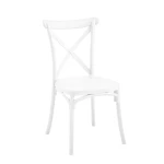 Stol ELEGANCE bel . Stol ELEGANCE bel je moderen stol izdelan iz polipropilena, kateremu so dodana steklena vlakna za še večjo trdnost. Stol je namenjen tako