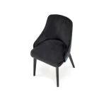 Stol FAZAN črna . Stol FAZAN črna, je eleganten stol, ki s svojim dizajnom popestri vaš prostor. Odlikuje ga dovršen in zelo eleganten dizajn na hrbtni