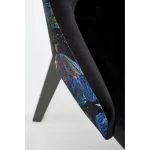 Stol FAZAN črna . Stol FAZAN črna, je eleganten stol, ki s svojim dizajnom popestri vaš prostor. Odlikuje ga dovršen in zelo eleganten dizajn na hrbtni