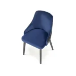 Stol FAZAN modra . Stol FAZAN modra, je eleganten stol, ki s svojim dizajnom popestri vaš prostor. Odlikuje ga dovršen in zelo eleganten dizajn na hrbtni