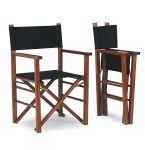 Režiserski stol Montecarlo narejen v celoti iz bukovega lesa, z zelo kvalitetno tkanino, je namenjen posedanju na terasi, za gostinske lokale, bare. Po