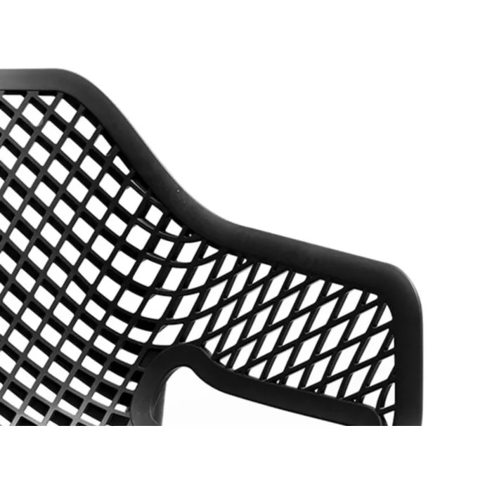 Stol RIO - S   grafit/črna Stol RIO - S grafit/črna . Stol RIO -S v barvi grafit/črna je moderen stol izdelan iz polipropilena, kateremu so dodana steklena vlakna za še večjo