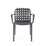 Stol SUZANA 2 . Stol SUZANA 2 nudi udobje, saj vključuje rokonaslone, ki zagotavljajo dodatno oporo med sedenjem. Na voljo je v dveh barvah. Narejen je iz