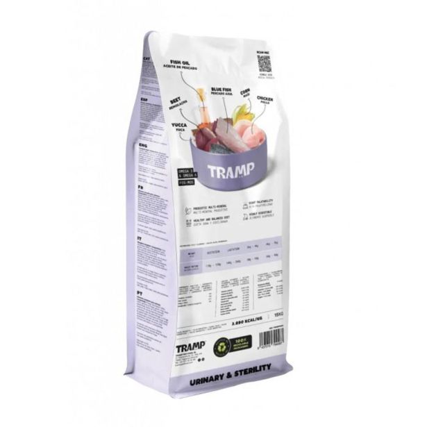 suha-hrana-za-macke-tramp-fly-urinarysterility-spec-suha-hrana-za-macke-podpora-zdravju-secil-in-steriliziranih-mack-15-kg-3556359-1 SUHA HRANA ZA MAČKE TRAMP FLY URINARY&STERILITY SPEC. SUHA HRANA ZA MAČKE PODPORA ZDRAVJU SEČIL IN STERILIZIRANIH MAČK, 15 KG - slika 2