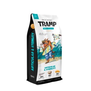 SUHA HRANA ZA PSE TRAMP NONO EXQUISITE ARTICULAR&STERILITYSUHA HRANA ZA STERILIZIRANE PSE IN PODPORO SKLEPOM, 12 KG