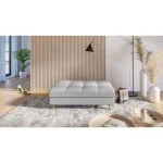 Tabure ARIANA je narejen iz kvalitetne tkanine blaga in zagotavlja maksimalno udobje. Tabure je vzmeten z valovitimi vzmetmi. Narejen je iz visoko elastične