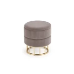 Tabure MINY . Tabure MINY je zelo praktičen in eleganten. Ima snemljiv pokrov za shranjevanje. Narejen je iz žametne tkanine, noge tabureja so iz kovine v