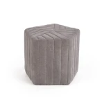 Tabure XAVIER . Tabure XAVIER je primeren za vsak prostor. Dobavljiv je v bež ali sivi barvi. Narejen je iz tkanine. Dimenzije: - Š: 45 cm - V: 40 cm - G :