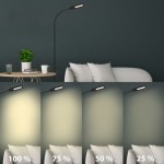 TALNA SVETILKA CCT LED 8W, ČRNA - slika 5