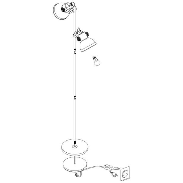 talna-svetilka-eglo-barnstaple-2xe27-cink-rjava-patina-3062090-3 TALNA SVETILKA EGLO BARNSTAPLE 2XE27 CINK / RJAVA PATINA - slika 8