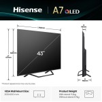 TELEVIZOR HISENSE 43A7Q - slika 7