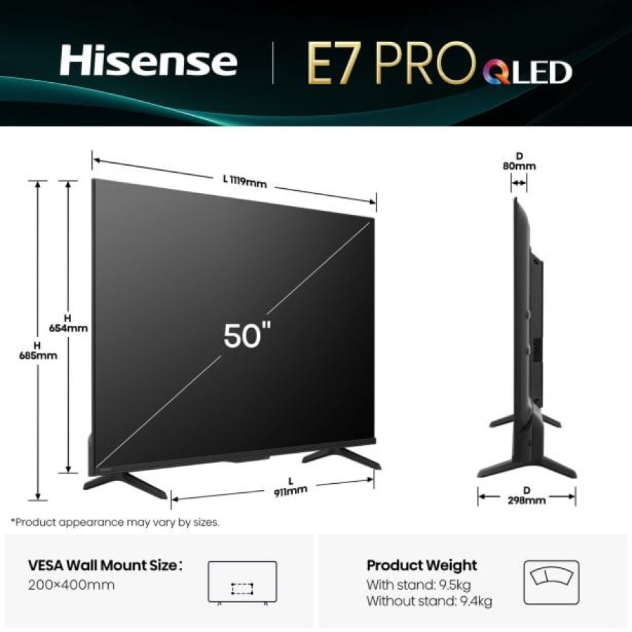 TELEVIZOR HISENSE 50E7Q PRO - slika 7