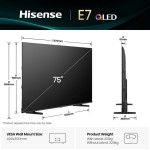 TELEVIZOR HISENSE 75E7Q - slika 7