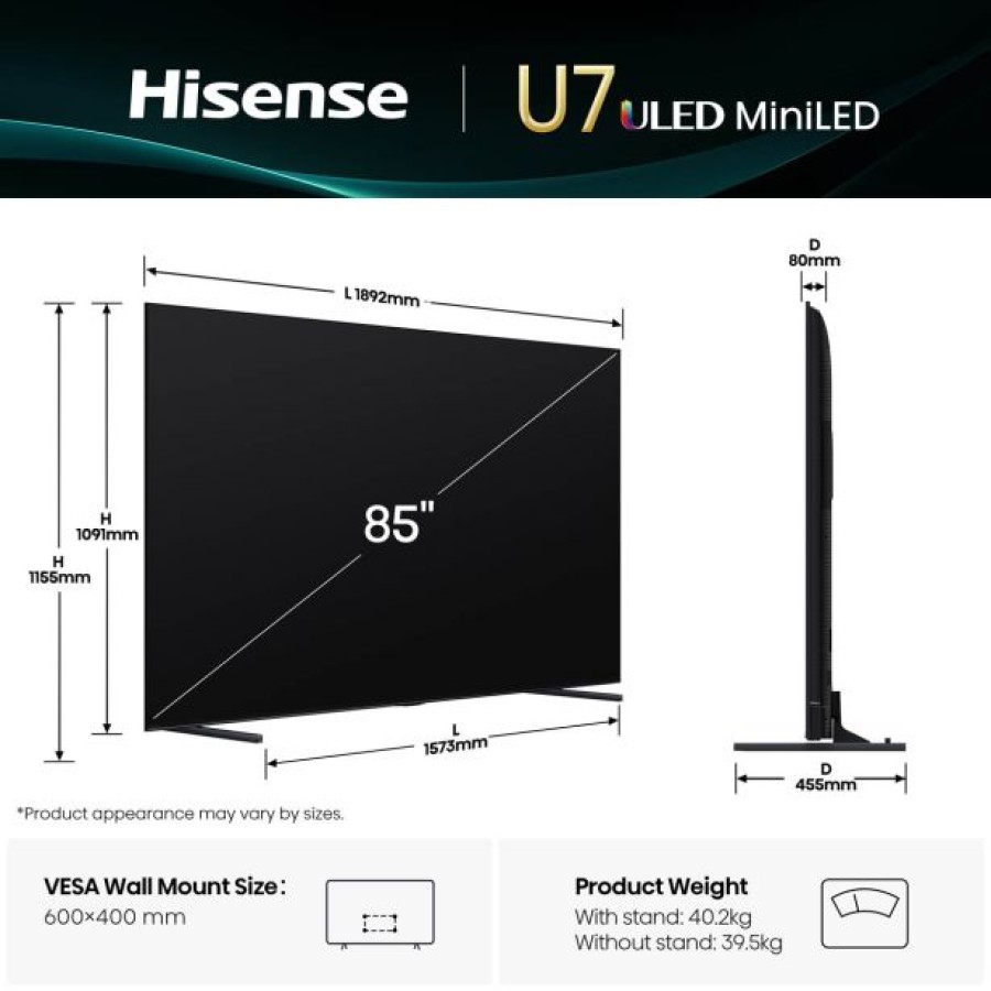 TELEVIZOR HISENSE 85U7Q - slika 13