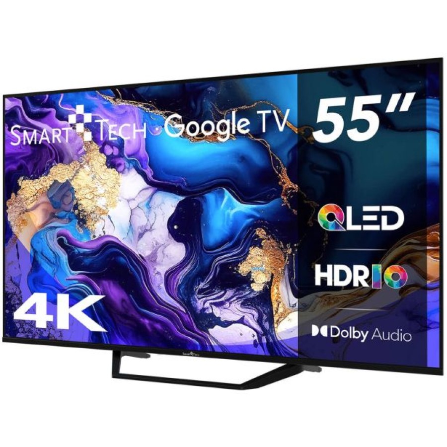 TELEVIZOR SMARTTECH 55' QLED 4K GOOGLE TV 5.0 - slika 3
