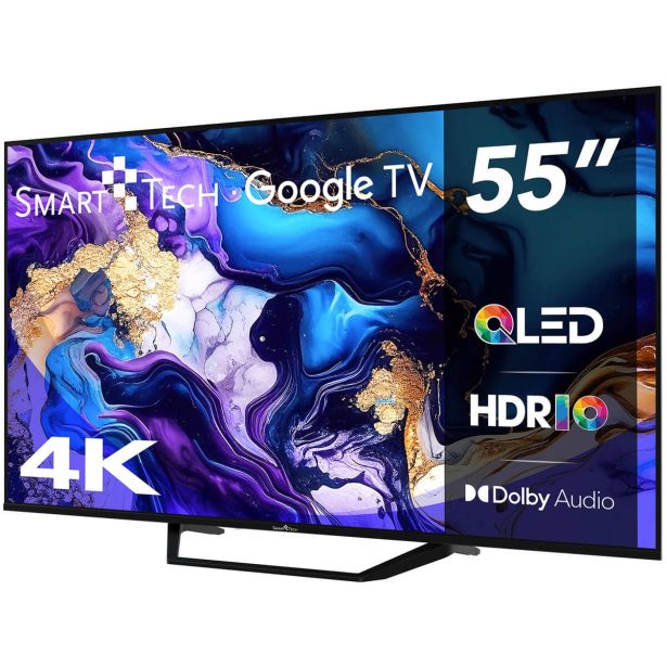televizor-smarttech-55-qled-4k-google-tv-5-0-3568188-2 TELEVIZOR SMARTTECH 55' QLED 4K GOOGLE TV 5.0 - slika 3