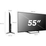TELEVIZOR SMARTTECH 55' QLED 4K GOOGLE TV 5.0 - slika 7