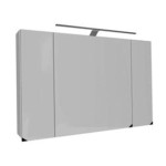 TOALETNA OMARICA KOLPA SAN TOO 100 WH OXANA BELA TOALETNA Z LED SVETILKO