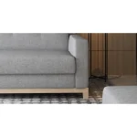 Trosed ALKA 2 . Trosed ALKA 2 ima enostavno obliko ogobateno s prešitim hrbtiščom in ob straneh. Učinek mehkobe in prožnosti je dosežen z uporabo pene